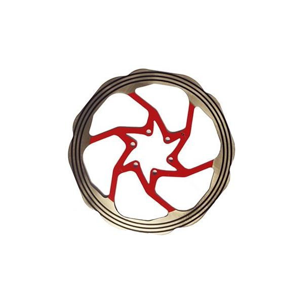 Rotor 203Mm 07 Rojo 6/Pernos Granel
