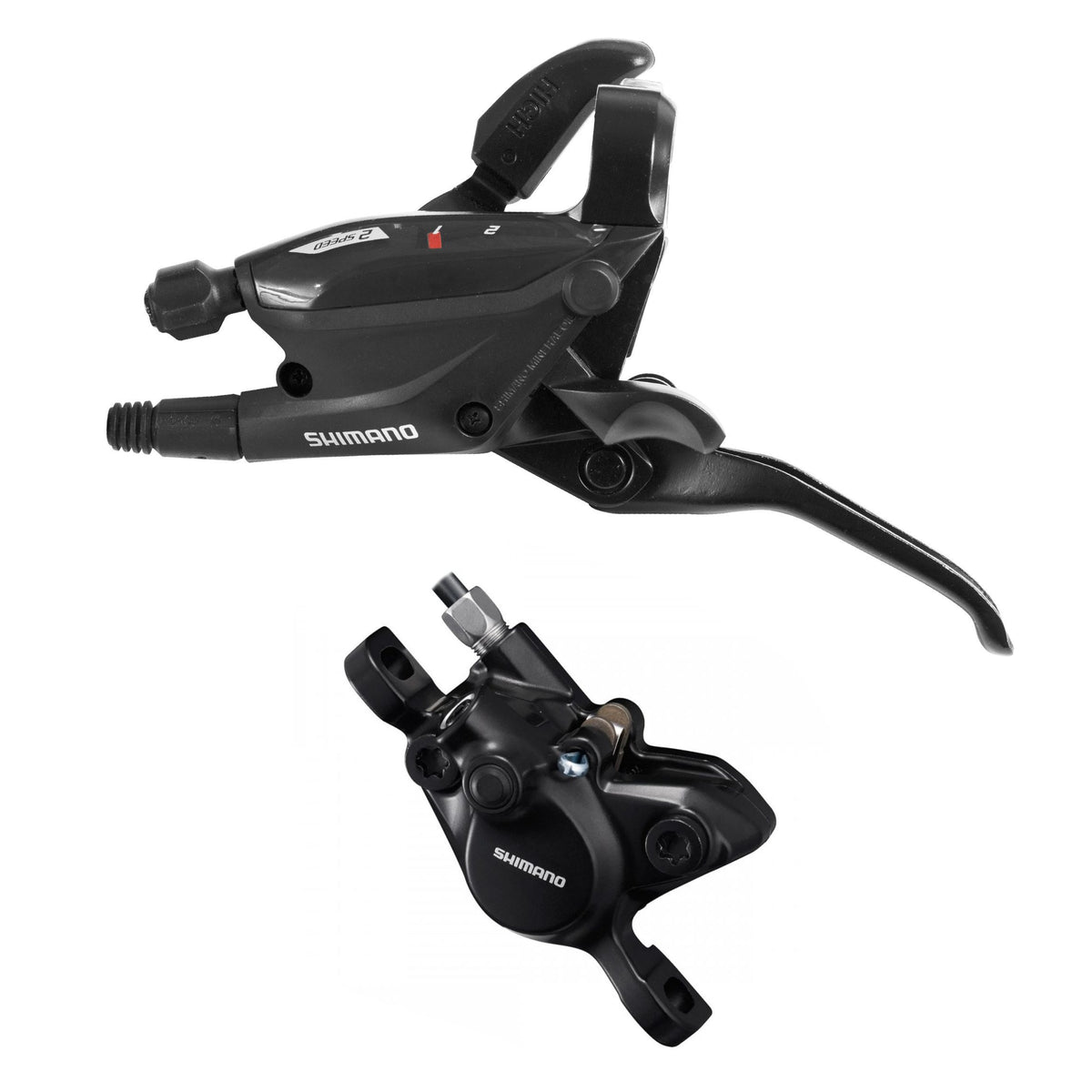 Freno Shimano St-Ef505(2L) Br-Mt200(F) For Post Mount