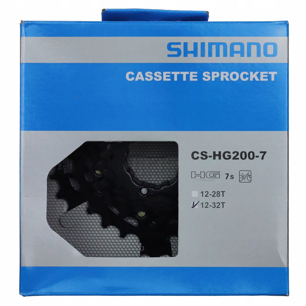 Piñon 7Vel. 12/32 Shimano Cs-Hg200-7 Box Ecshg2007232