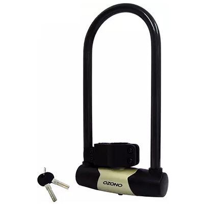 Candado U-Lock Ozono 170 X 320 Bk-709 Gold 4415