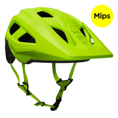 Casco Fox Promo Mainframe T/L Mips Trvrs Amarillo Fluor