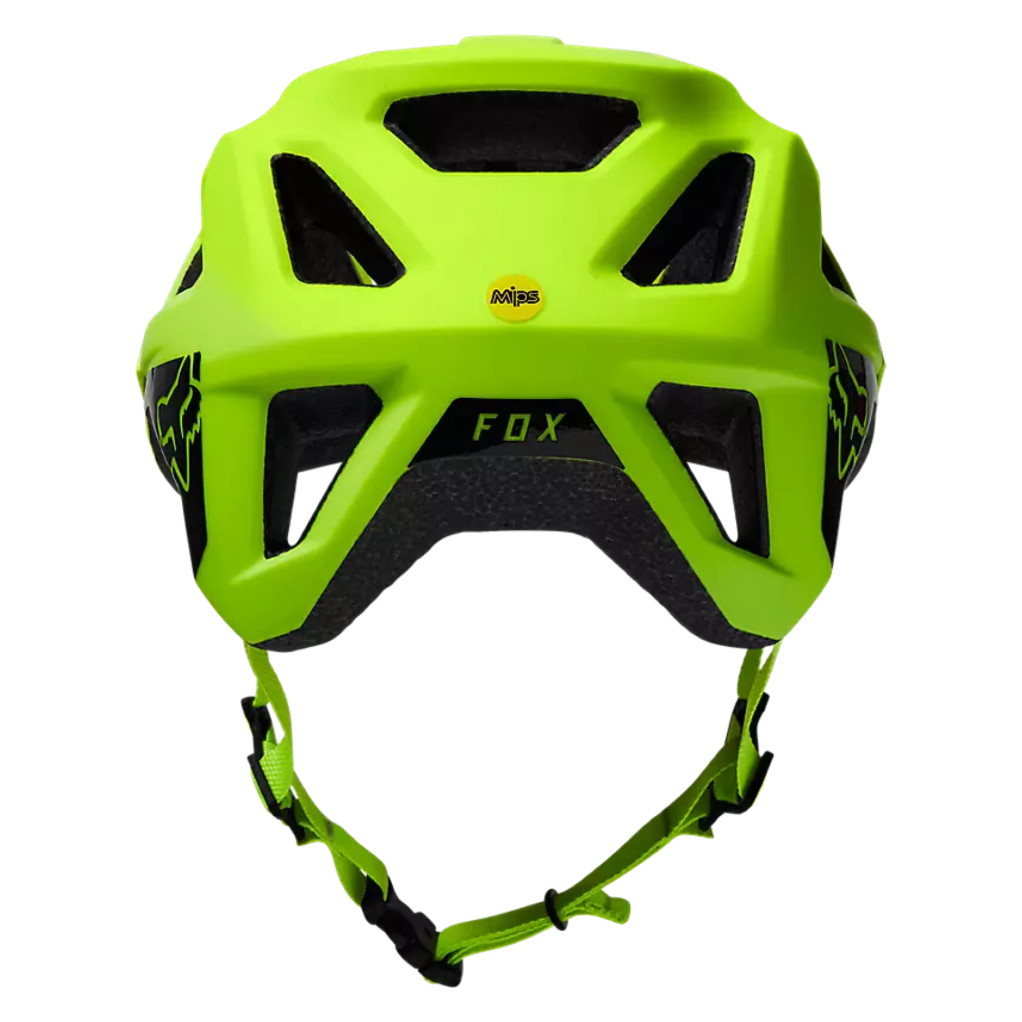 Casco Fox Promo Mainframe T/M Mips Trvrs Amarillo Fluor