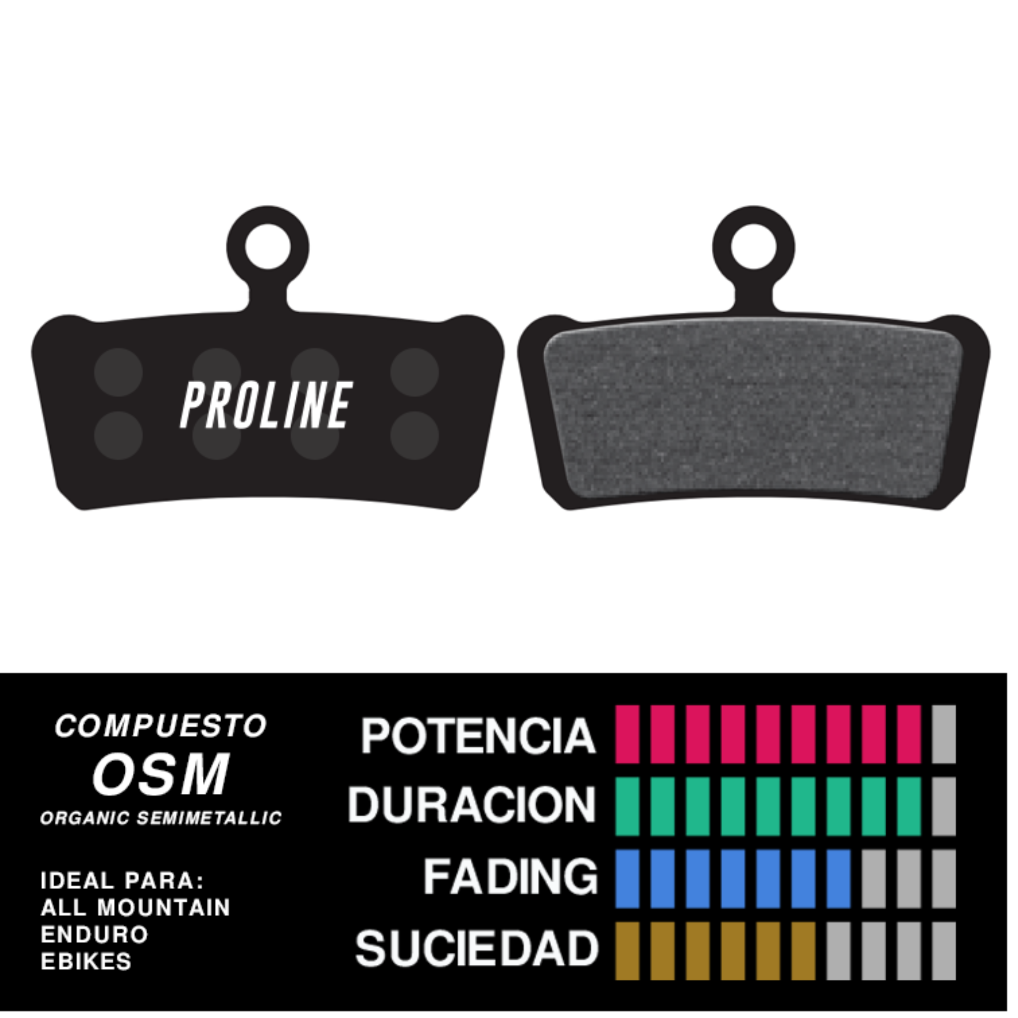 Pastillas Freno Proline Sram-Guide Organica
