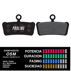 Pastillas Freno Proline Sram-Guide Organica