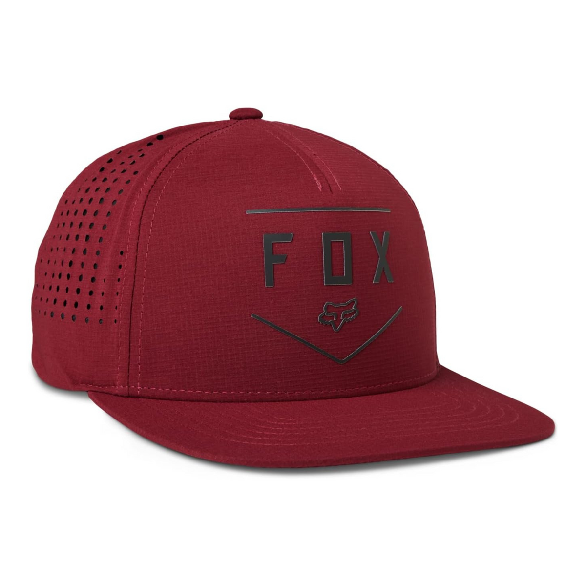 Jockey Fox Wordmark Tech Sb Hat T/Os Burdeo