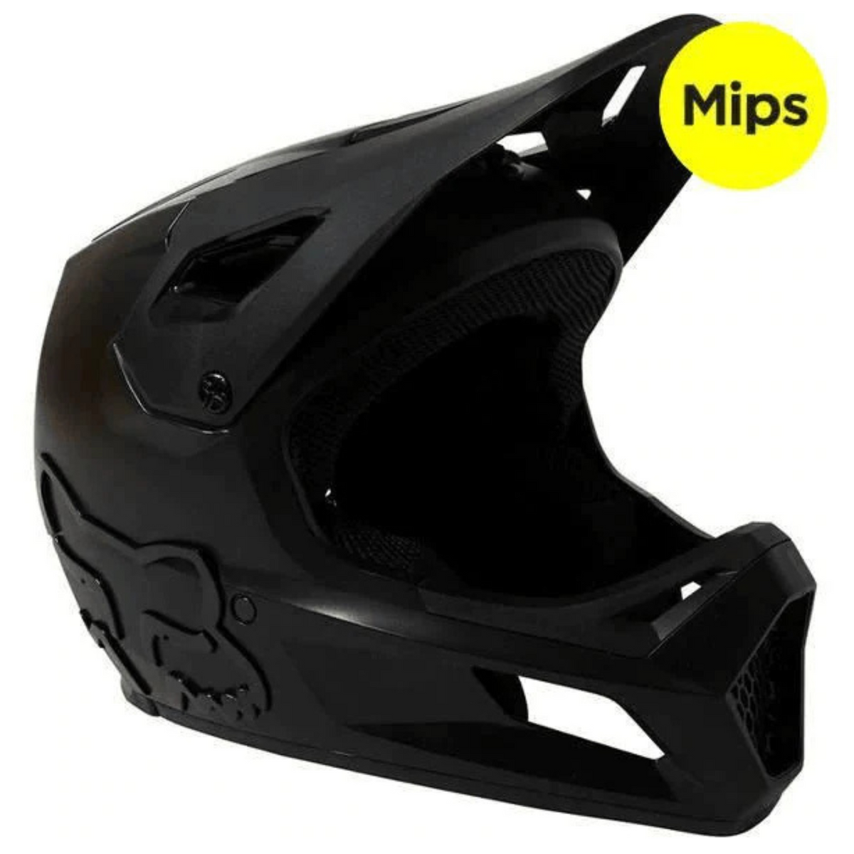 Casco Niño Fox Open Box  Rampage T/Ys Negro