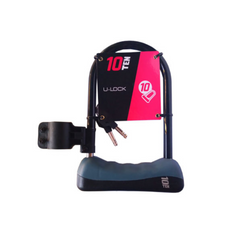 Candado U-Lock 10Ten 170X245 Blk/Gray 20332