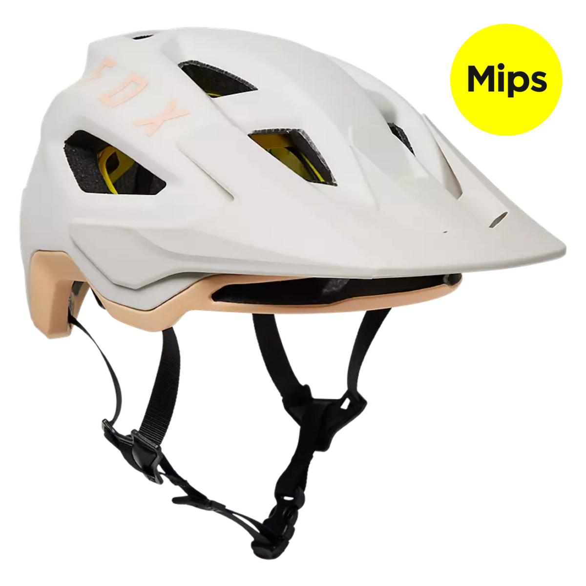 Casco Fox Speedframe Mips - Blanco Rosa, L