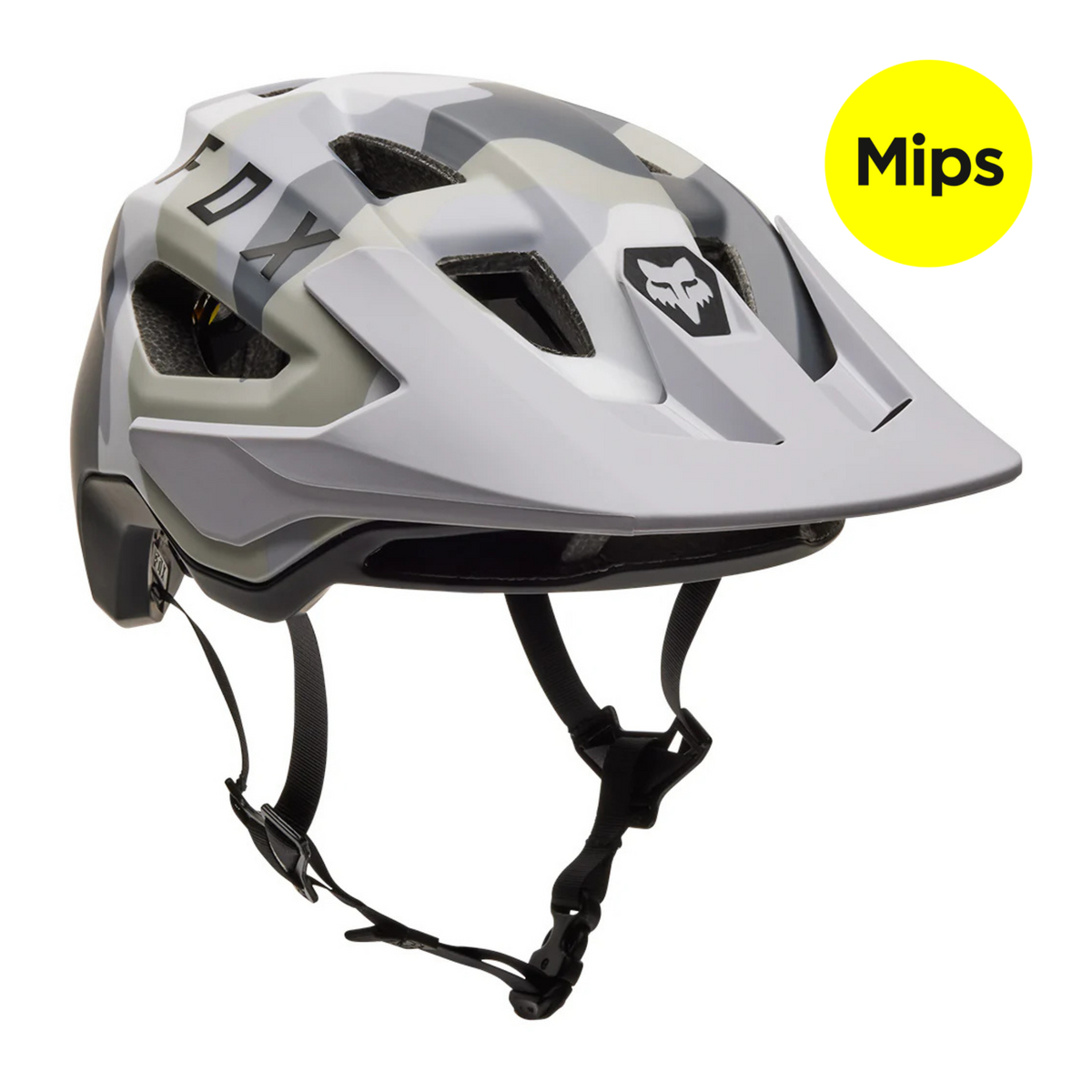 Casco Fox Open Box Speedframe T/L Mips Camo Gris