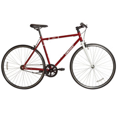 Bicicleta Best Tesia Aro 700 Single Speed -Talla 52  Burdeo Blanco