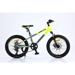 Bicicleta Foss Niño Aro 20 Gris Amarillo