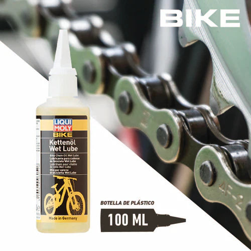 Lubricante Humedo Liqui Moly Bike Kettenol Wet Lube 100Ml